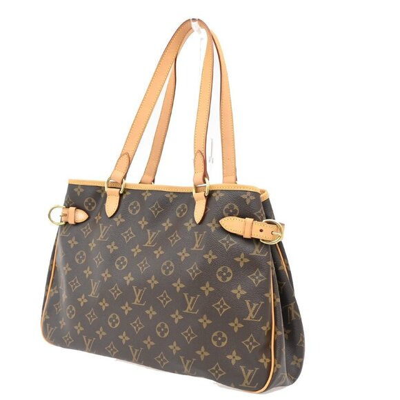 LOUIS VUITTON Batignolles Horizontal Shoulder Bag Monogram Brown M51154 21EF677 - Picture 1 of 15